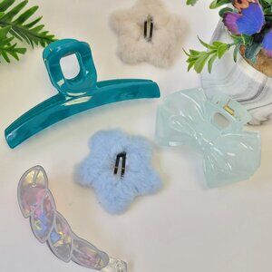 ✨Bundle 5 PCS | NEW Assorted Hair Clips| Cute Claw Clips | Everyday Accessories✨